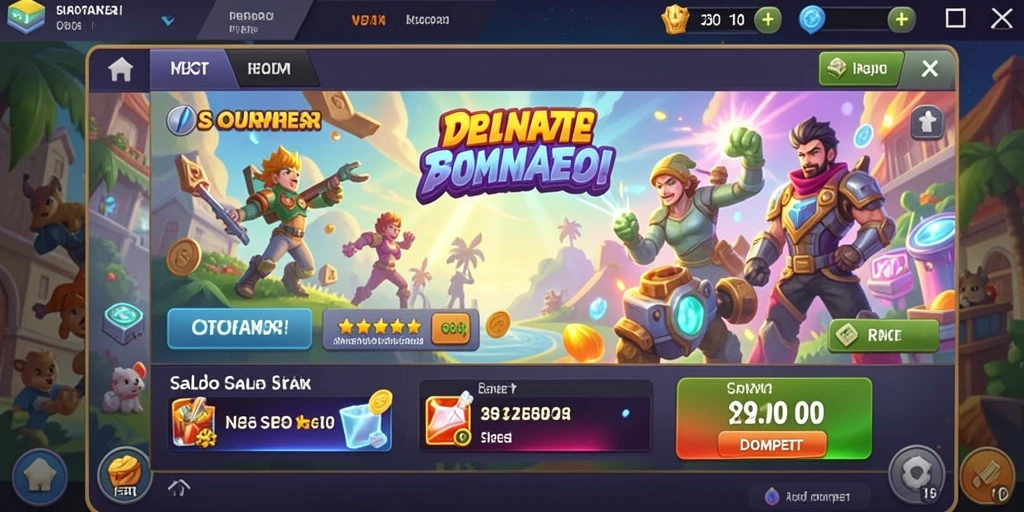 Tantangan seru yang menunggu di setiap level.
