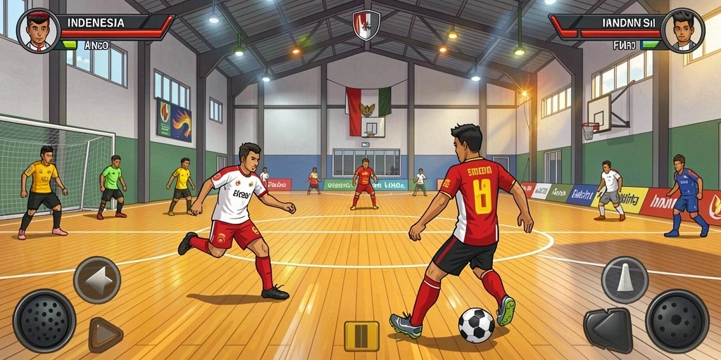 Karakter dengan desain unik dan menarik.