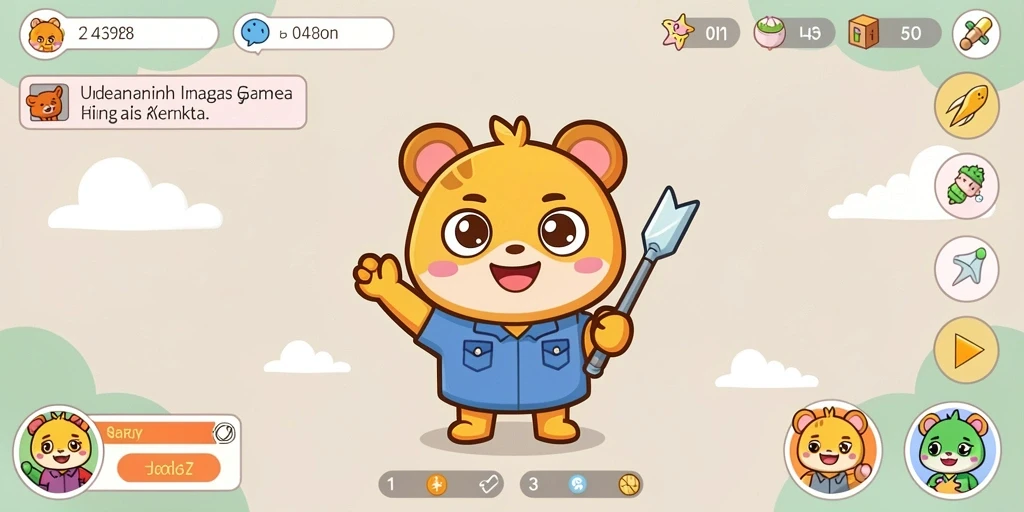 Tangkapan layar memperlihatkan level baru yang penuh tantangan.