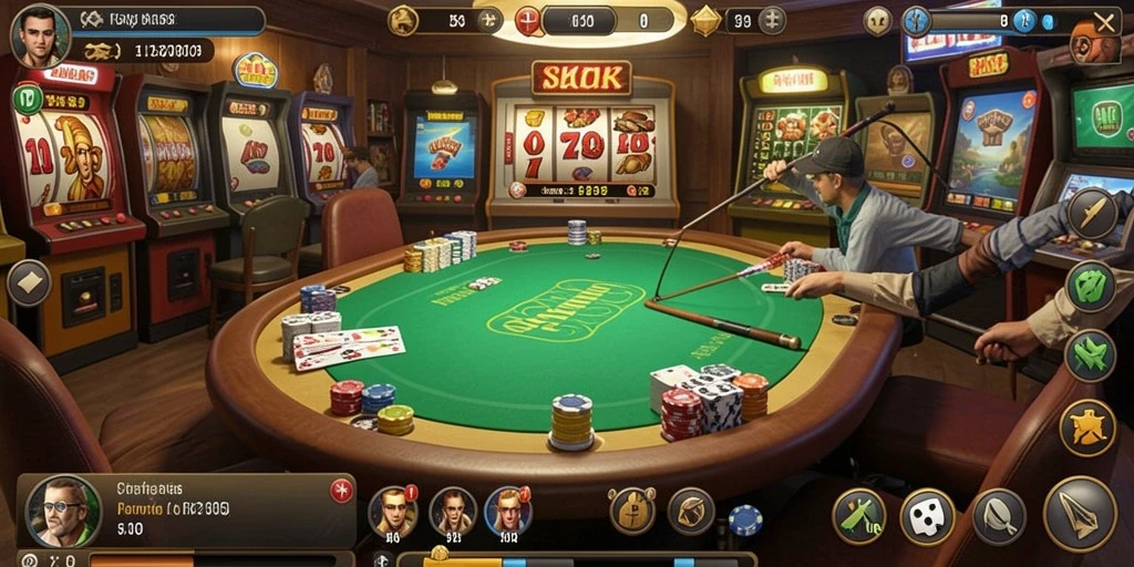 Mode permainan multiplayer yang seru dan kompetitif.
