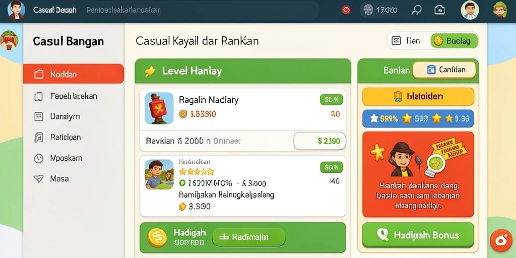 Level dengan tantangan menarik dan grafis menawan.