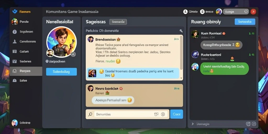 Screenshot mode multiplayer yang penuh aksi.