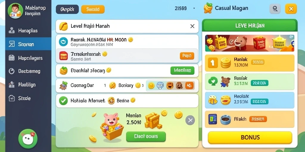 Statistik permainan yang informatif dan mudah dipahami.