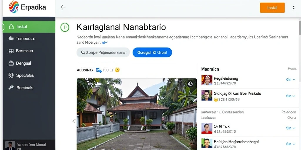 Tangkapan layar ini menunjukkan fitur event dan hadiah menarik.